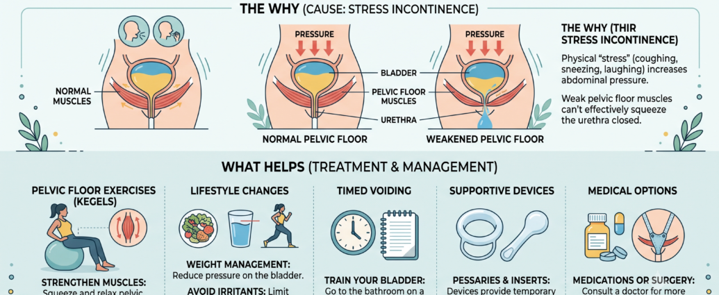 Bladder Leaks When You Sneeze or Cough? Here's Why (and What Helps)