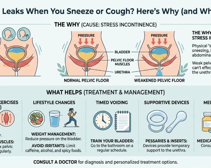 Bladder Leaks When You Sneeze or Cough? Here's Why (and What Helps)