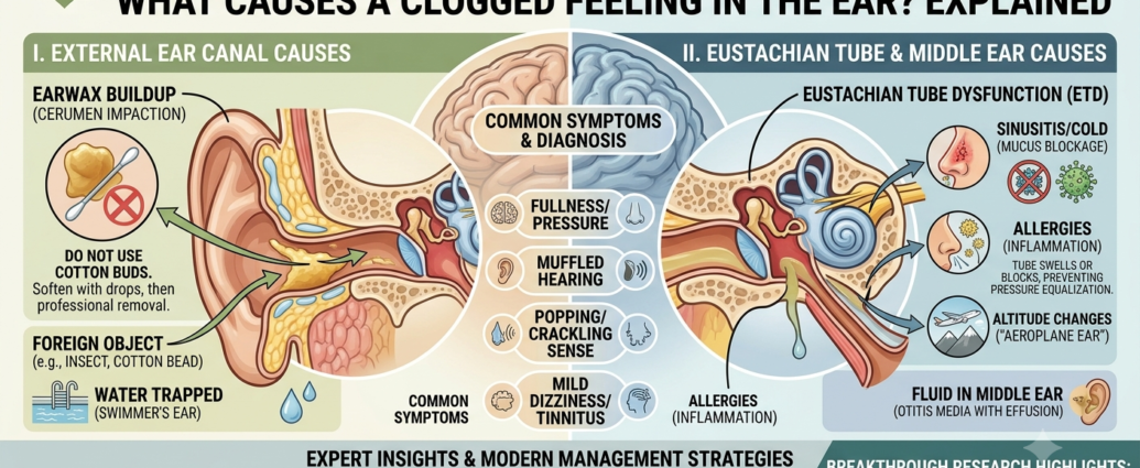 What Causes a Clogged Feeling in the Ear? Explained (August 2026)